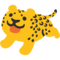 Leopard emoji on Google